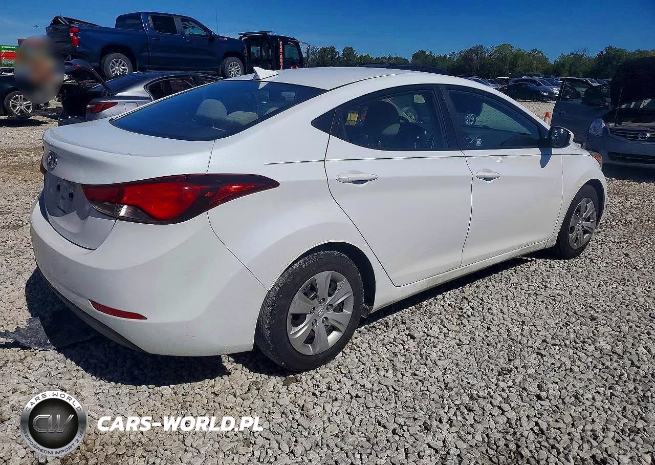2016 Hyundai Elantra Se VIN:5NPDH4AE9GH745578 - 3
