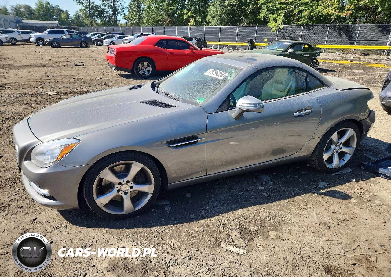 2012 Mercedes-Benz Slk 350 VIN:WDDPK5HA7CF007876 - 1