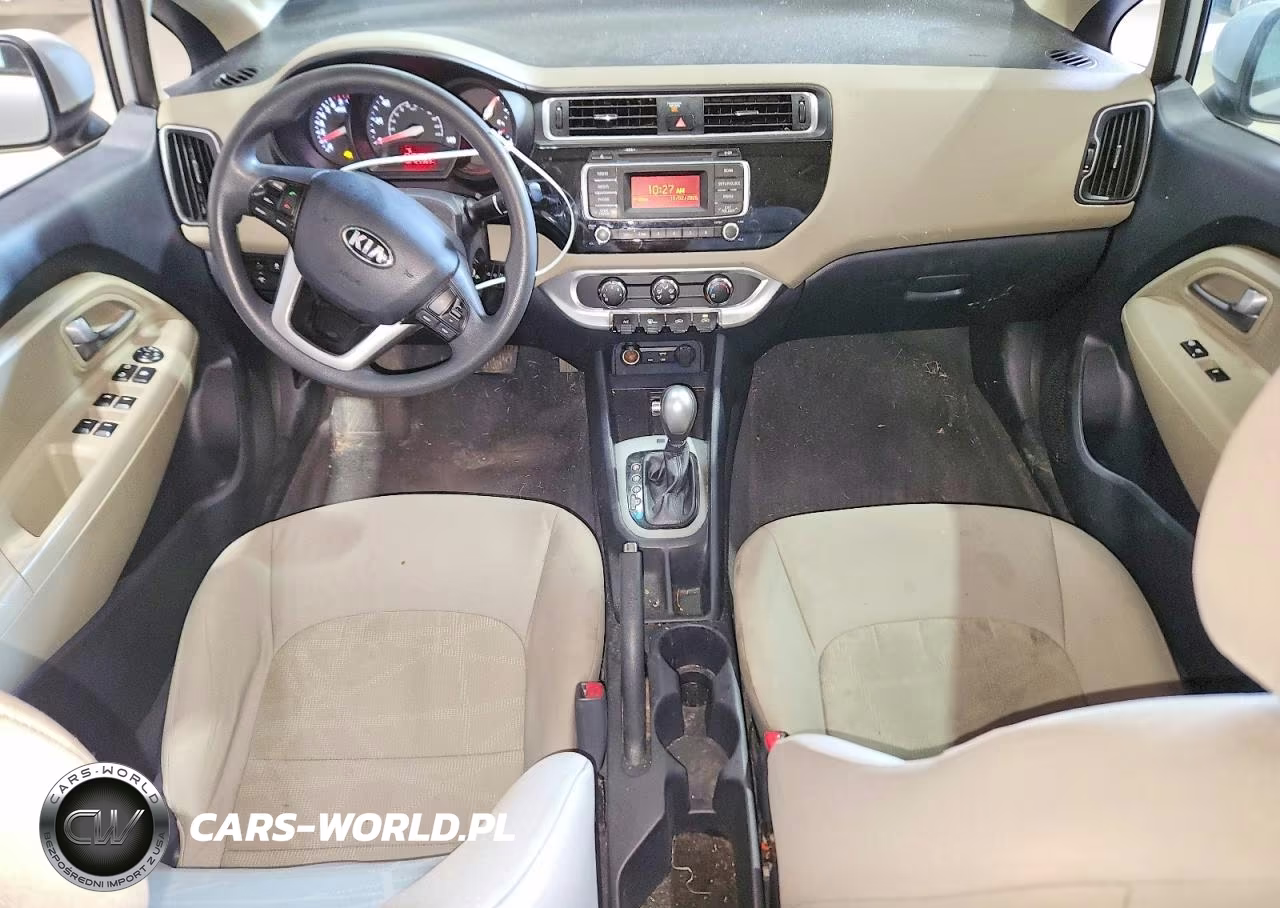 2016 Kia Rio Lx VIN:KNADM4A30G6565553 - 8
