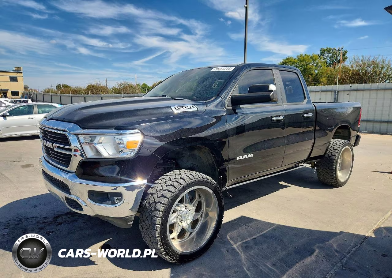 2019 Ram 1500 Big Horn-Lone Star VIN:1C6SRFBTXKN656597 - 1