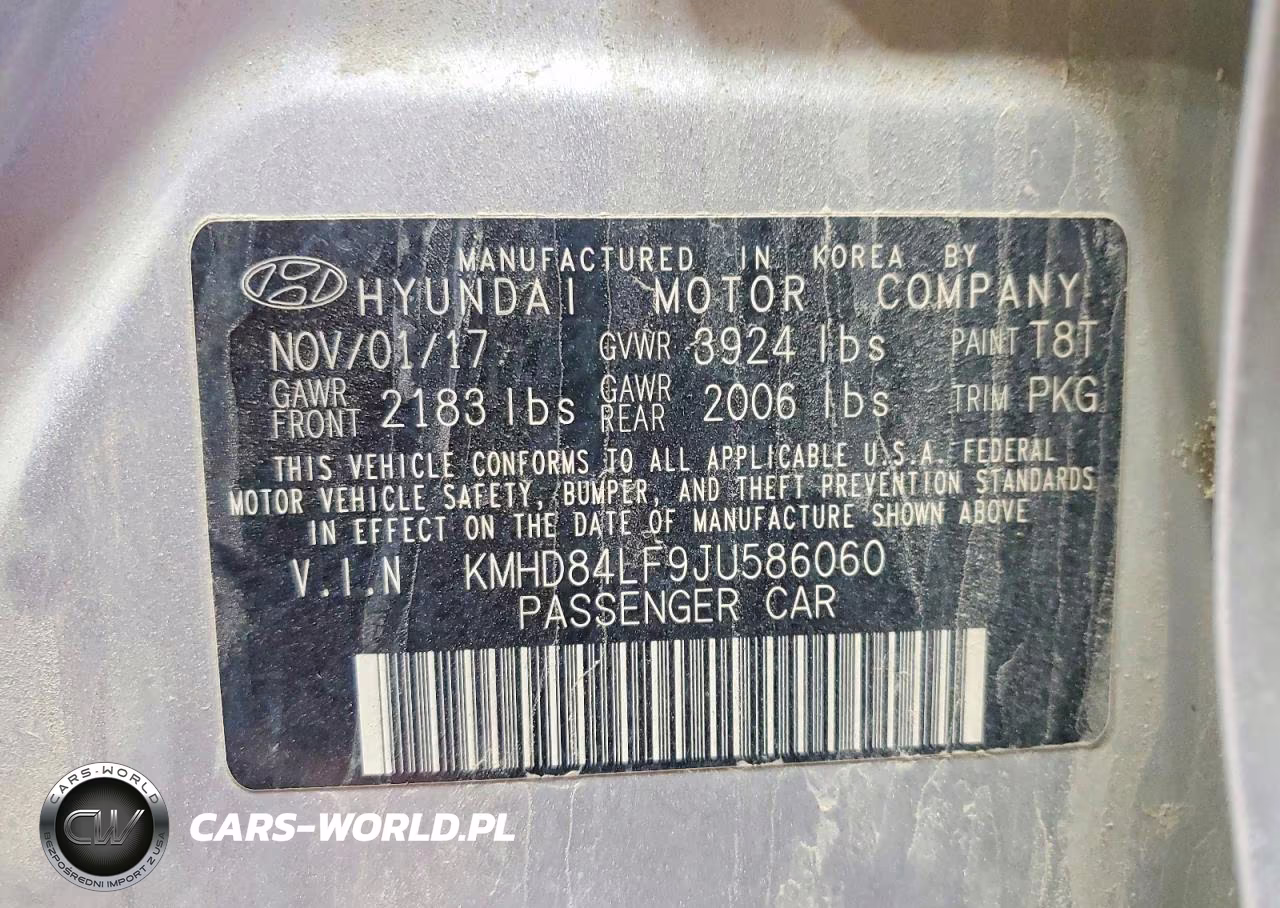 2018 Hyundai Elantra Value Edition VIN:KMHD84LF9JU586060 - 13