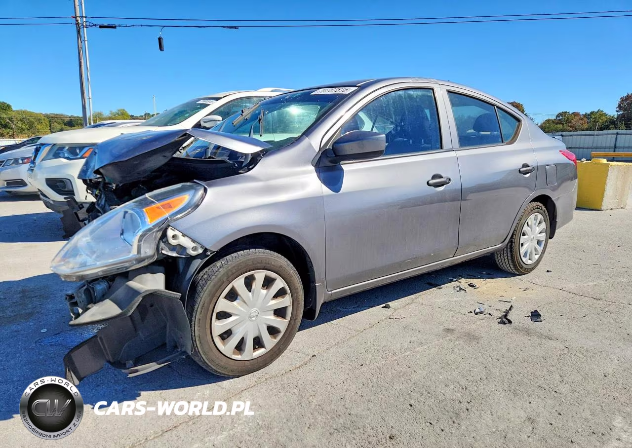 2019 Nissan Versa S Plus VIN:3N1CN7AP7KL869111 - 1
