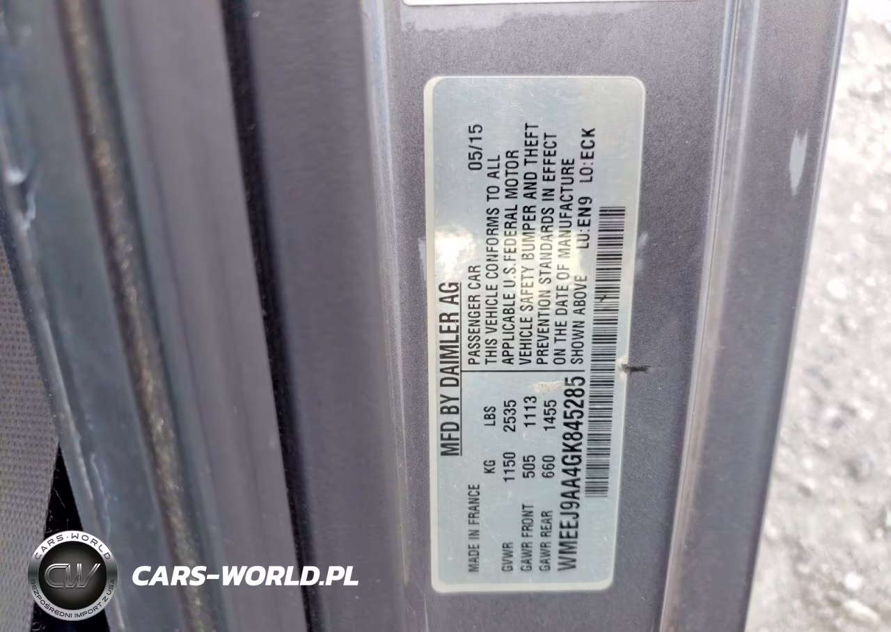 2016 Smart Fortwo VIN:WMEEJ9AA4GK845285 - 12
