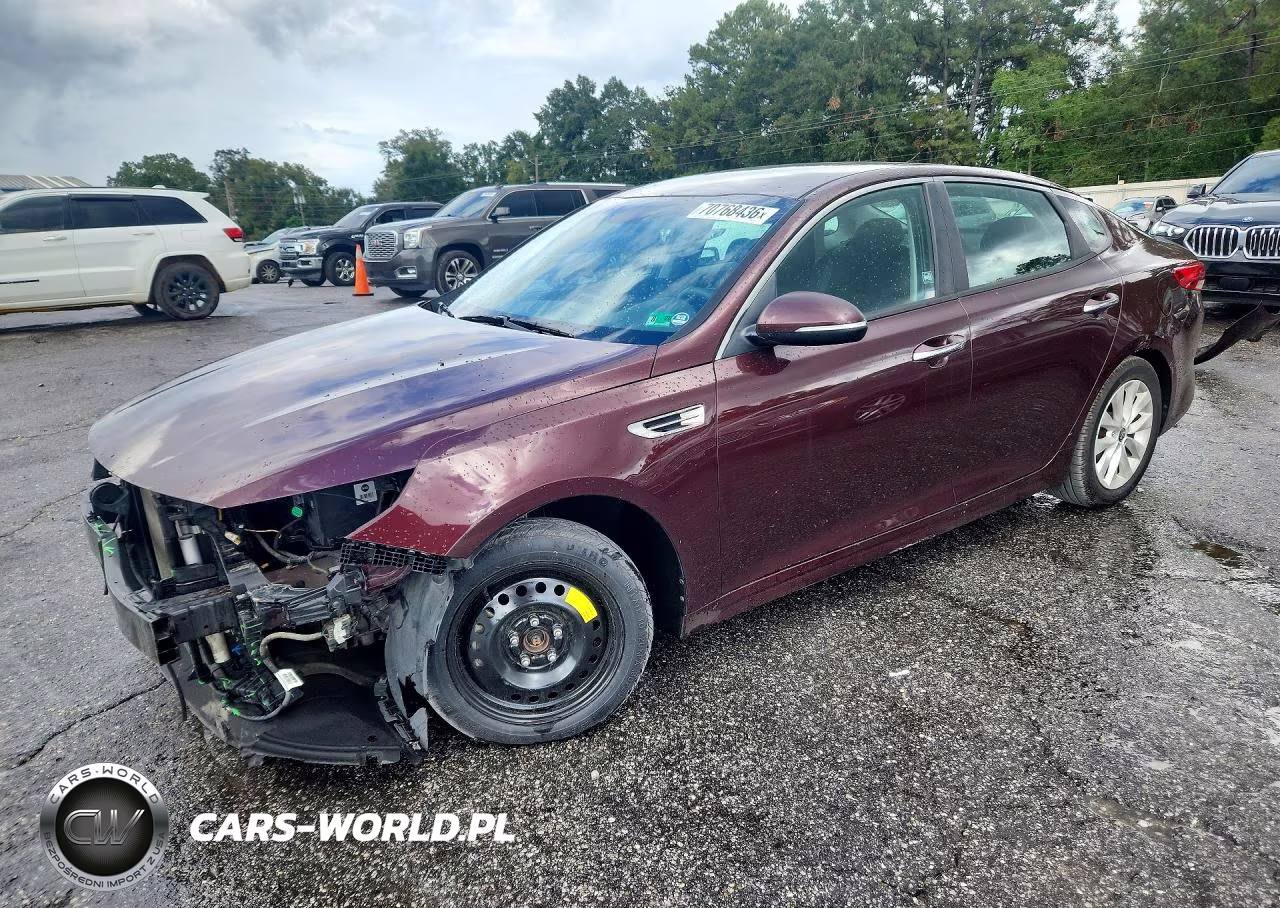 2017 Kia Optima Lx VIN:5XXGT4L35HG172831 - 1