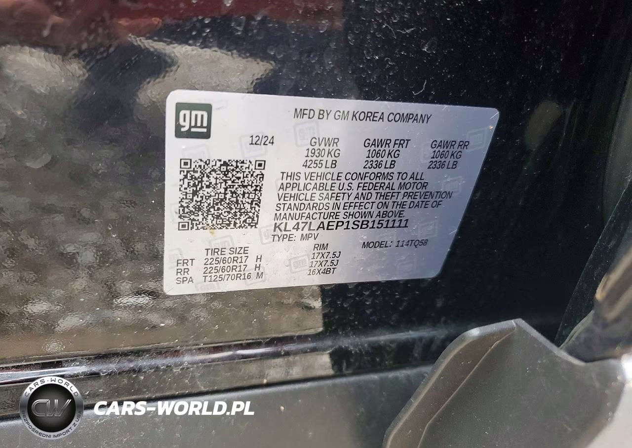 2025 Buick Envista Preferred VIN:KL47LAEP1SB151111 - 13
