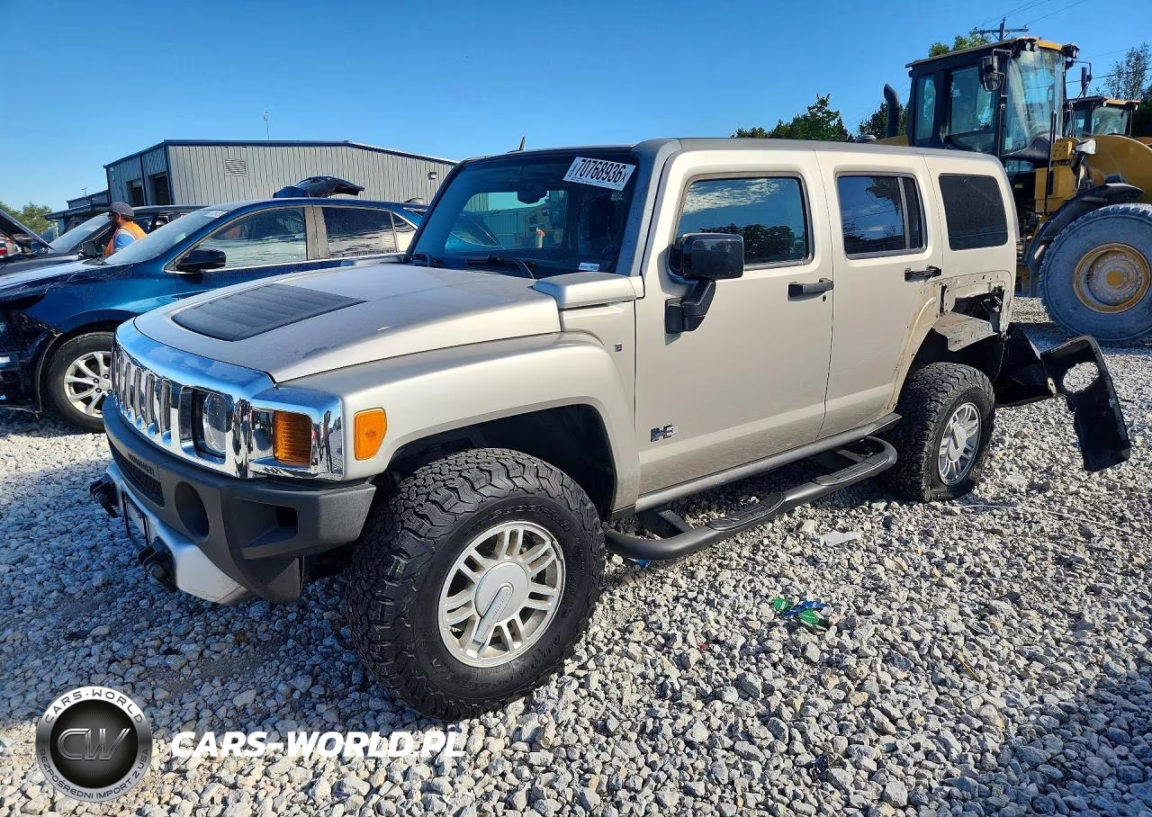 2009 Hummer H3 VIN:5GTEN13E798140333 - 1