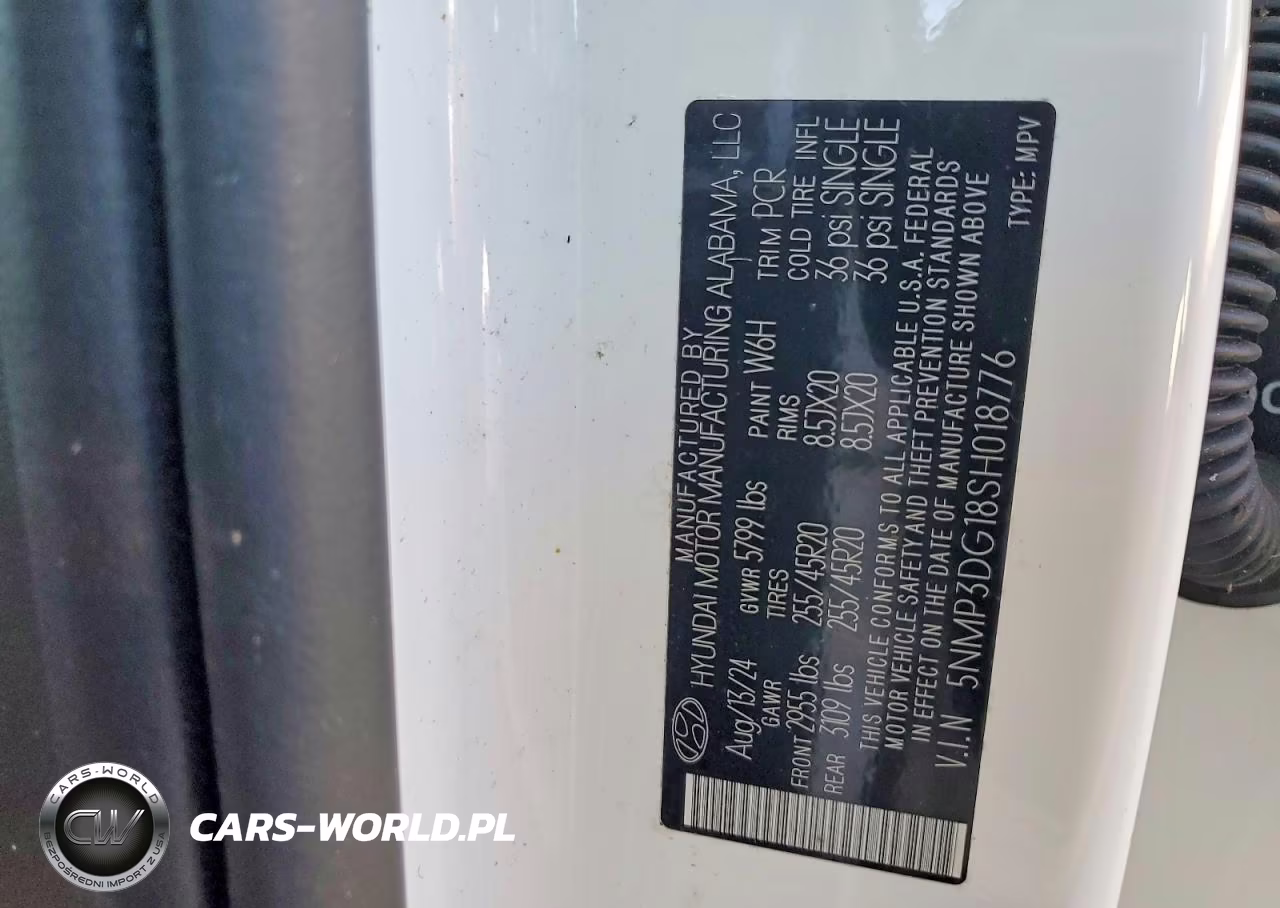 2025 Hyundai Santa Fe Limited VIN:5NMP3DG18SH018776 - 13