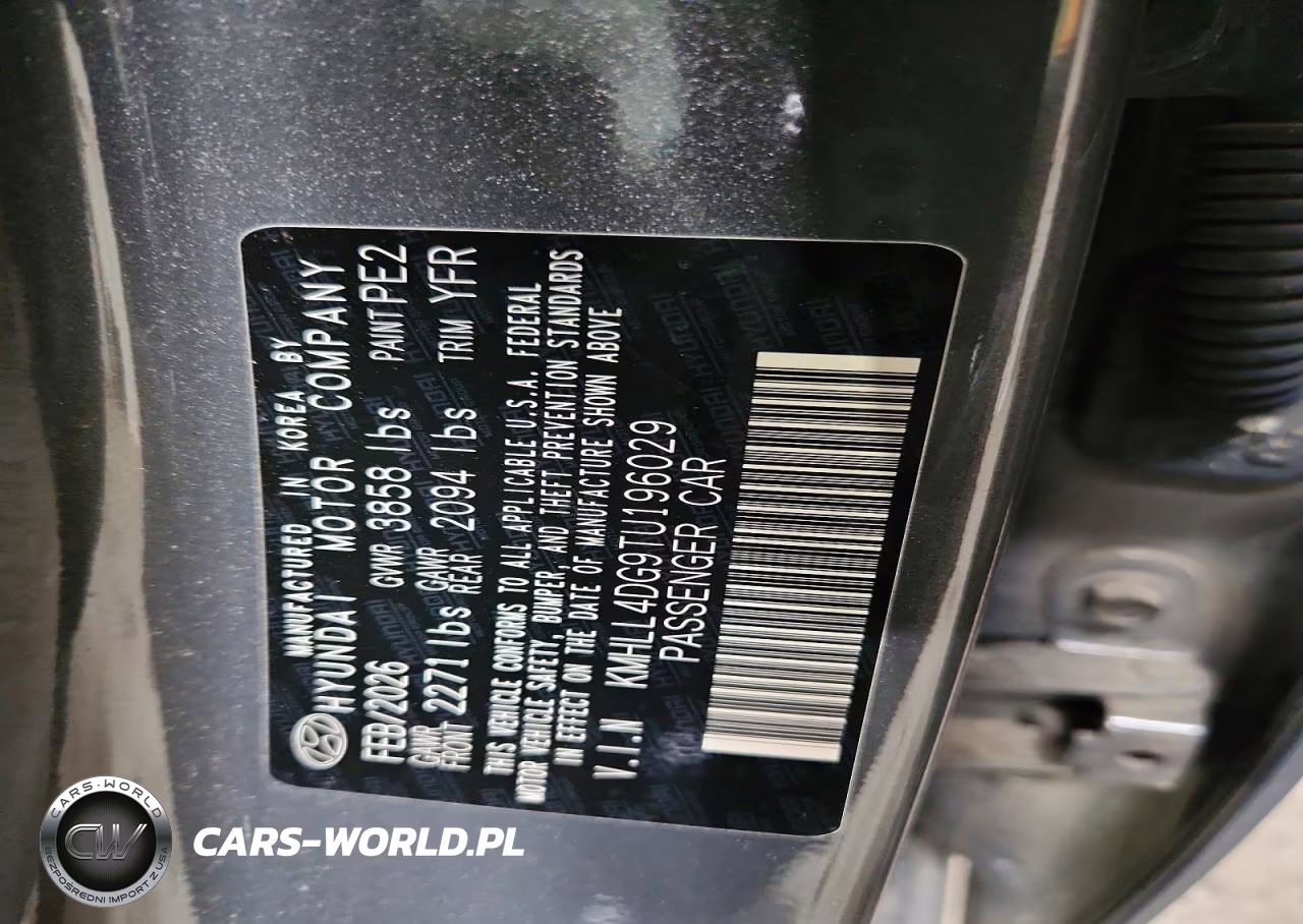 2026 Hyundai Elantra Se VIN:KMHLL4DG9TU196029 - 12