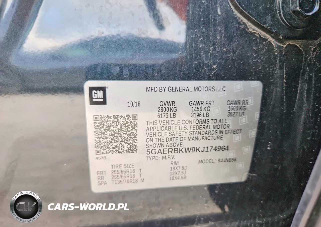 2019 Buick Enclave Essence VIN:5GAERBKW9KJ174964 - 13