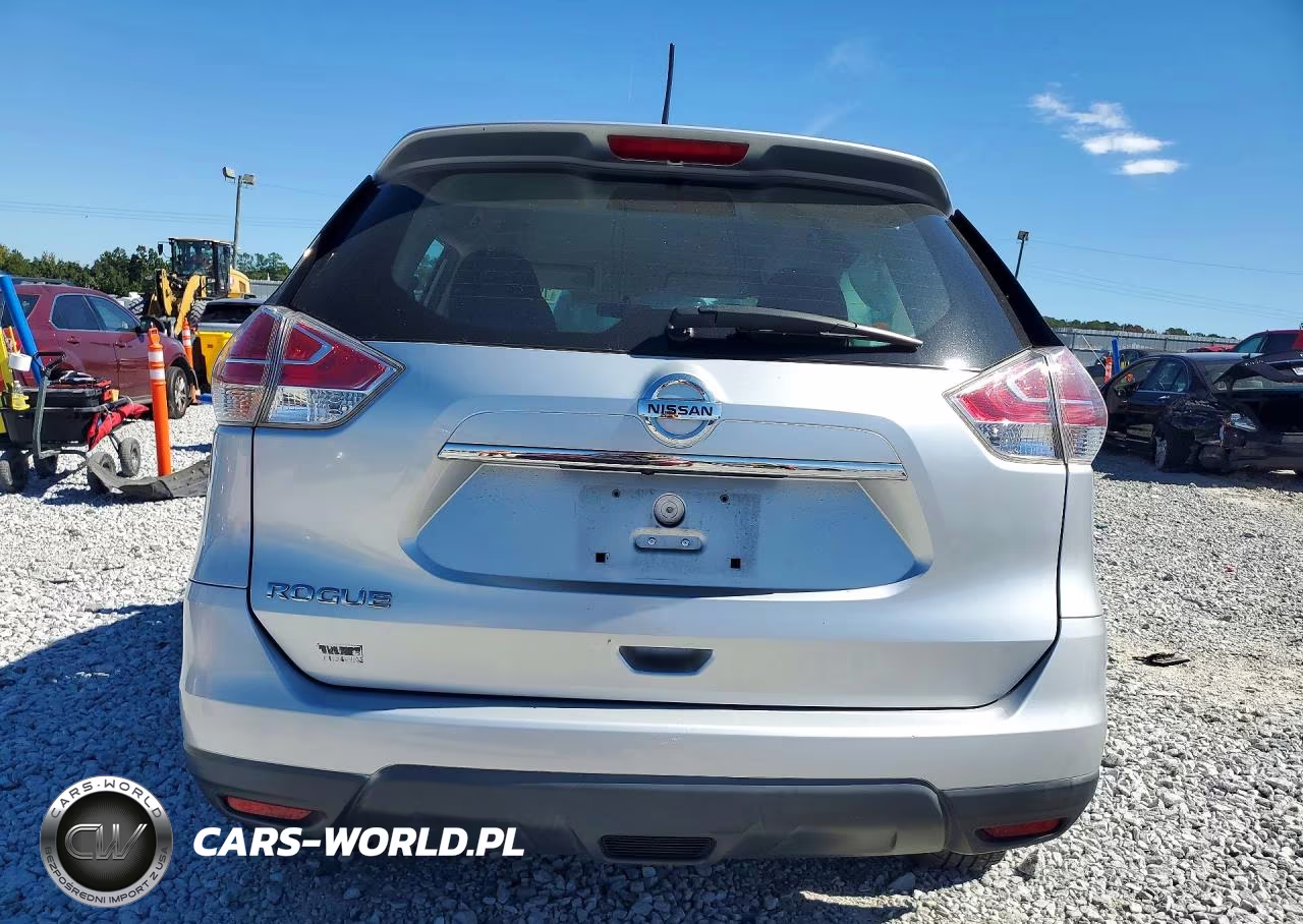 2015 Nissan Rogue S VIN:KNMAT2MT6FP533532 - 6