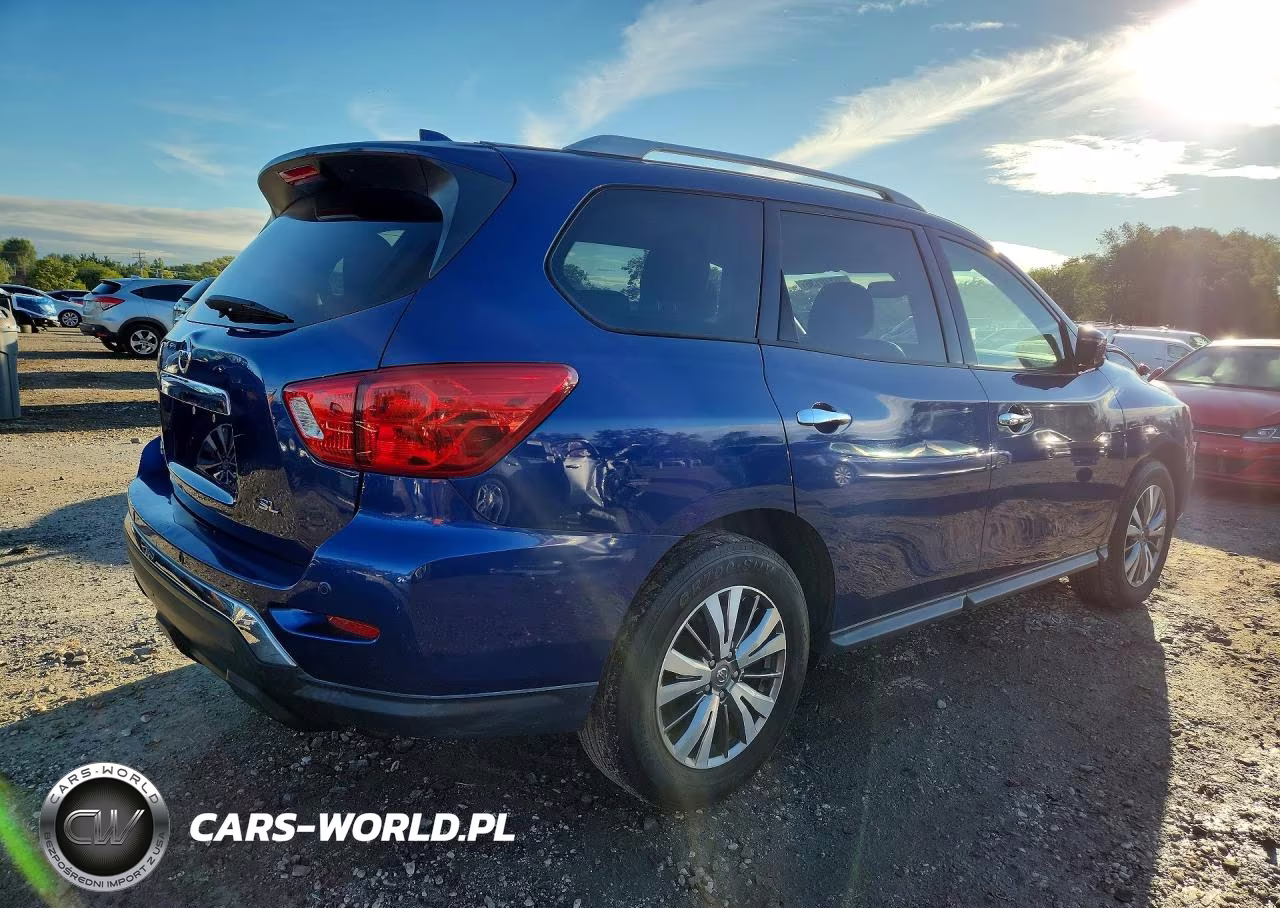 2019 Nissan Pathfinder Sl VIN:5N1DR2MNXKC633241 - 3