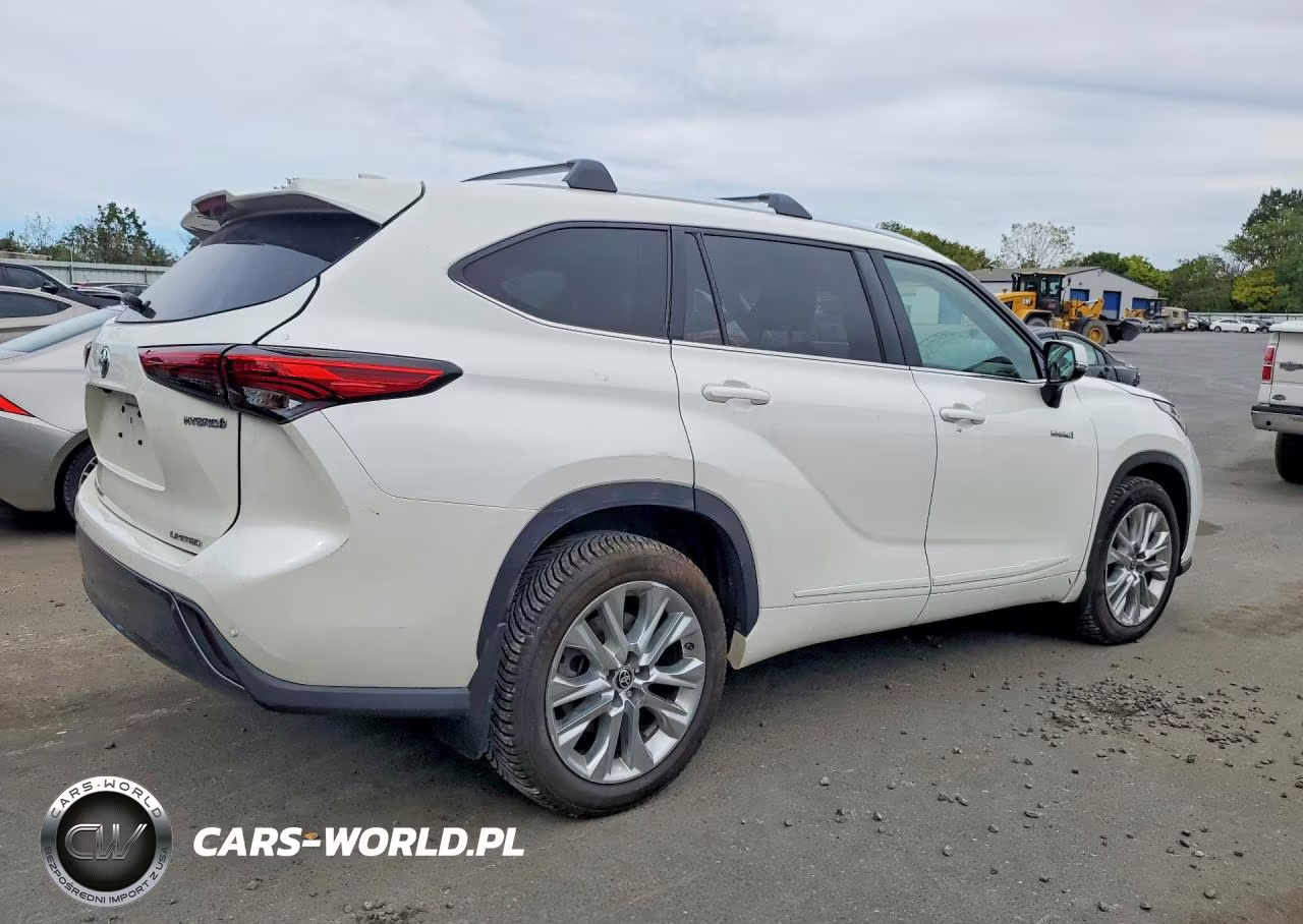 2021 Toyota Highlander Hybrid Limited VIN:5TDYARAH6MS506654 - 3
