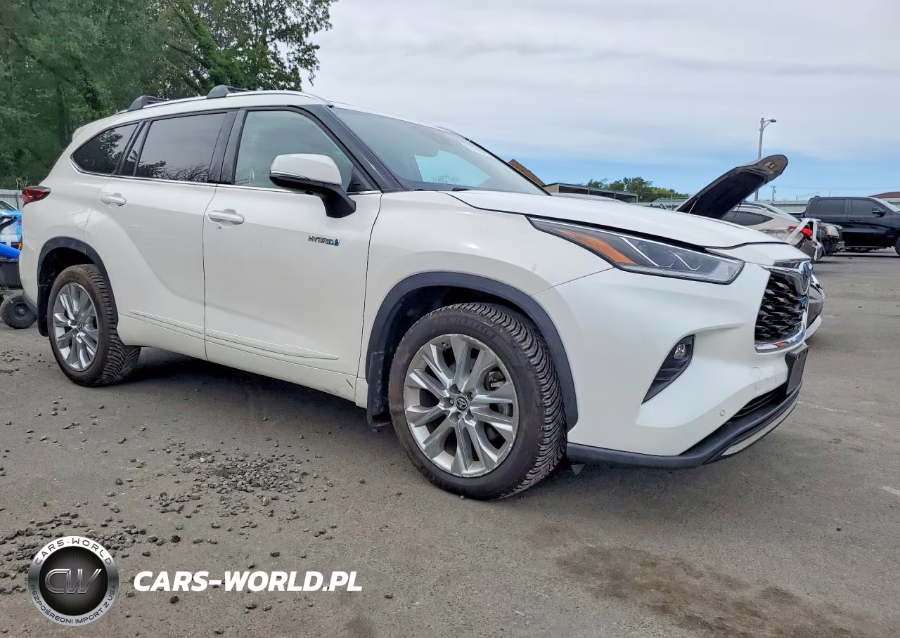2021 Toyota Highlander Hybrid Limited VIN:5TDYARAH6MS506654 - 4