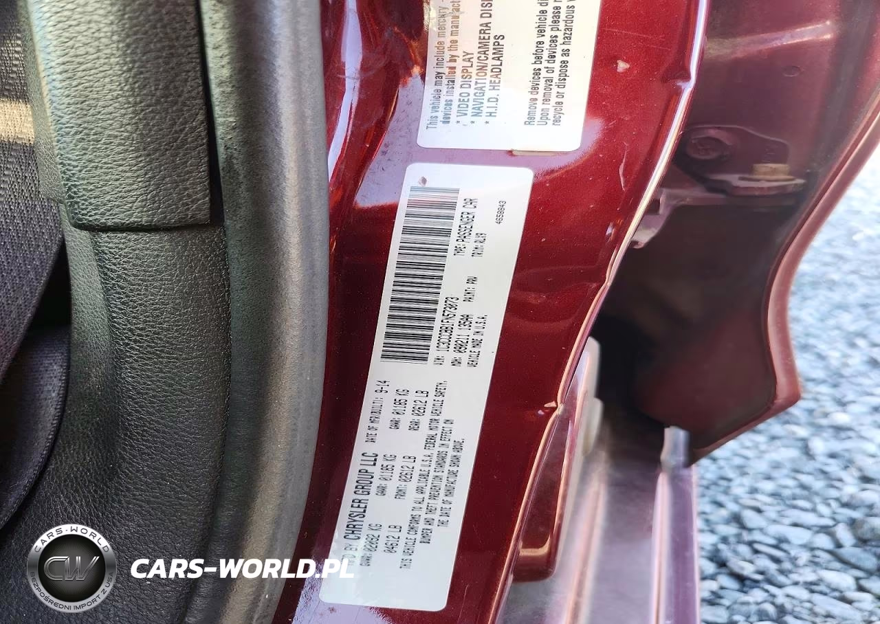 2015 Chrysler 200 S VIN:1C3CCCBB1FN573073 - 12