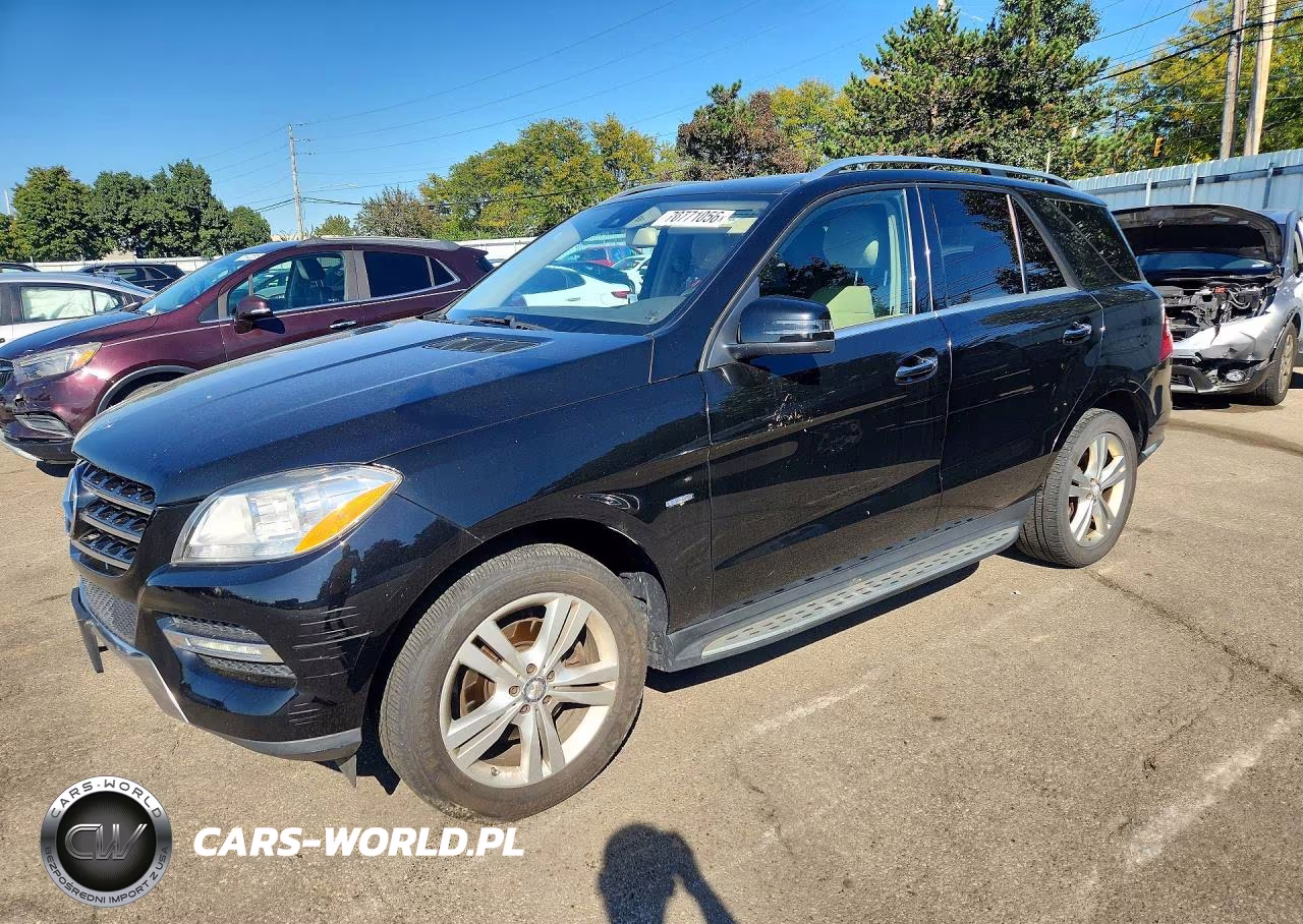 2012 Mercedes-Benz Ml 350 4Matic VIN:4JGDA5HB7CA085639 - 1