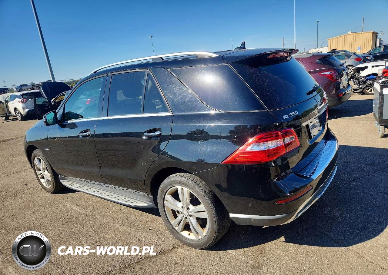 2012 Mercedes-Benz Ml 350 4Matic VIN:4JGDA5HB7CA085639 - 2