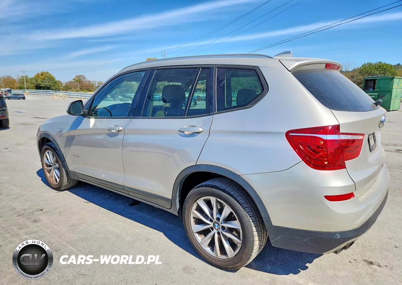 2017 BMW X3 Sdrive28I VIN:5UXWZ7C34H0X41079 - 2