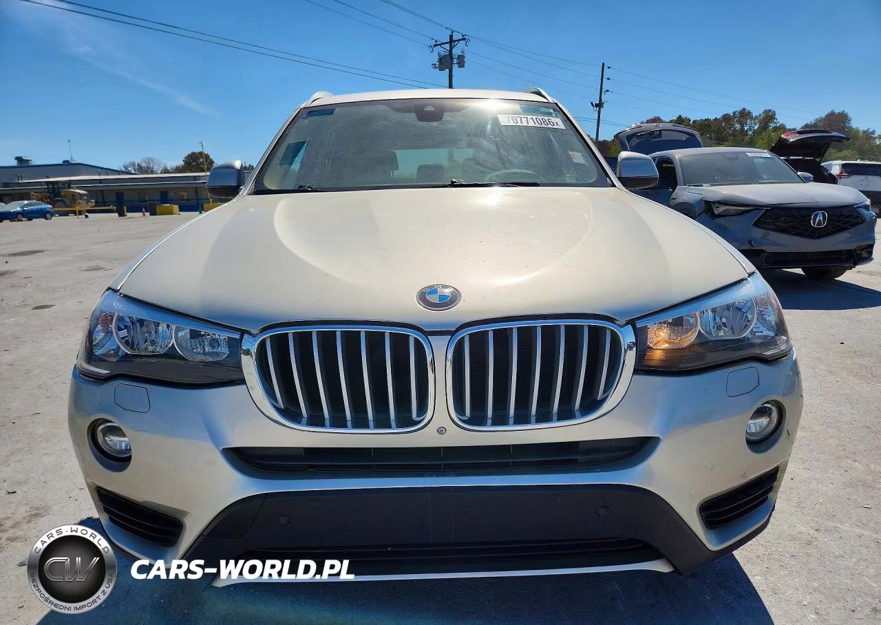 2017 BMW X3 Sdrive28I VIN:5UXWZ7C34H0X41079 - 5