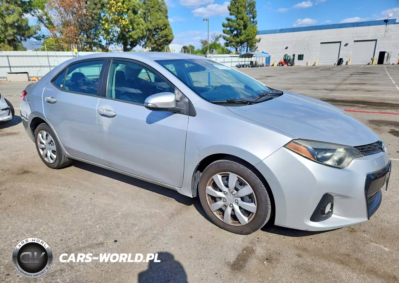 2014 Toyota Corolla S VIN:5YFBURHE8EP138657 - 4