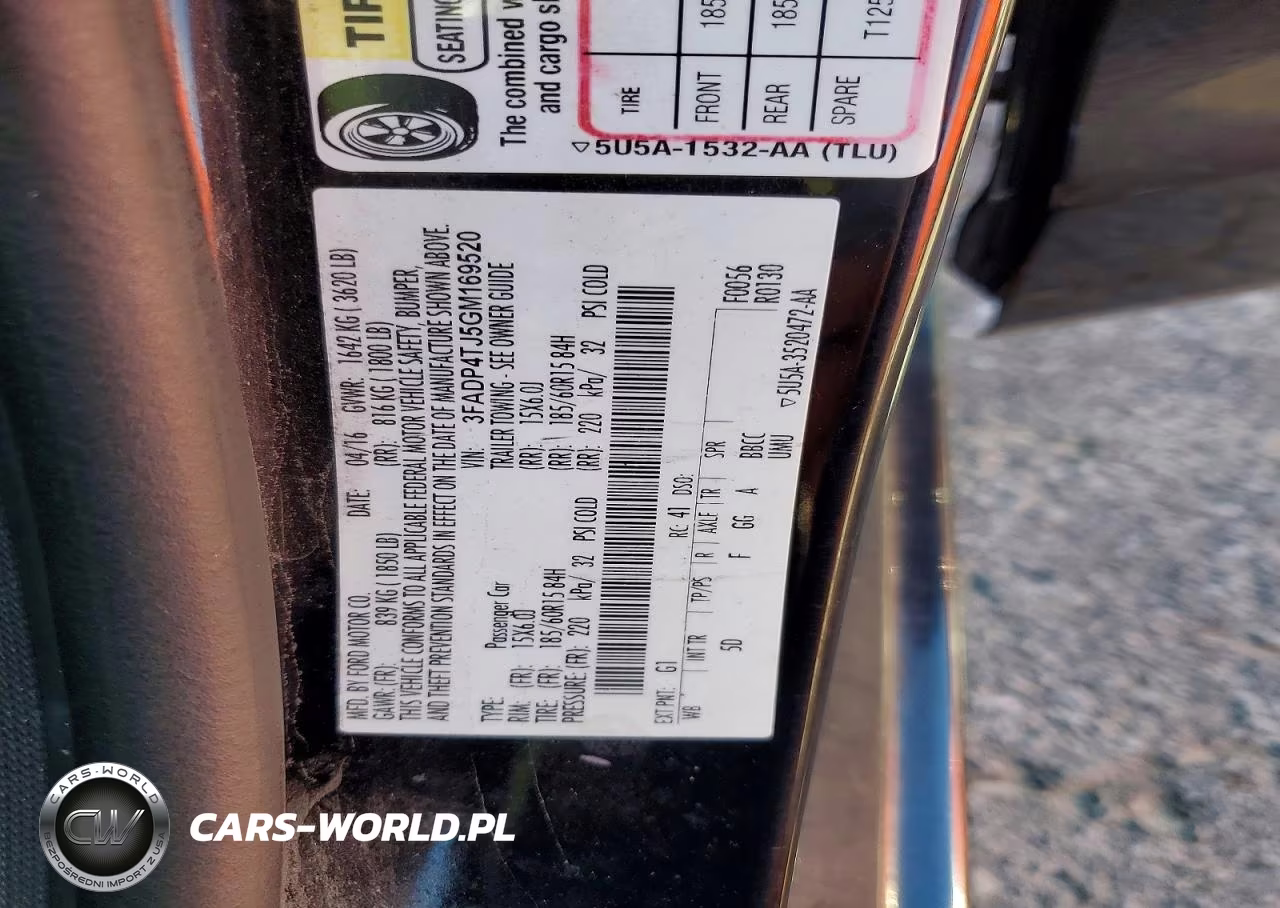 2016 Ford Fiesta S VIN:3FADP4TJ5GM169520 - 12