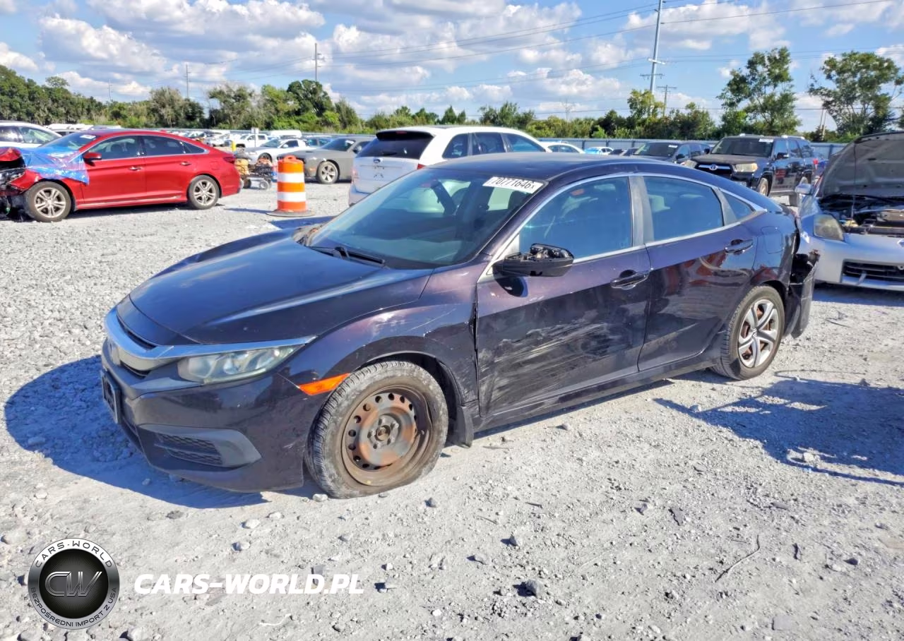 2017 Honda Civic Lx VIN:19XFC2F59HE043237 - 1