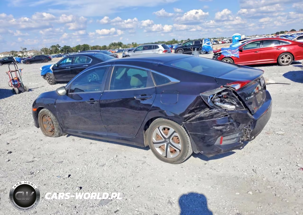 2017 Honda Civic Lx VIN:19XFC2F59HE043237 - 2