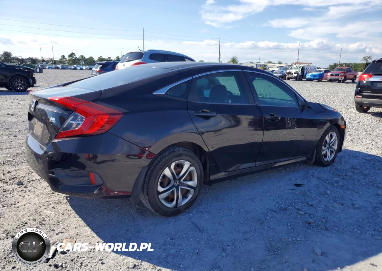 2017 Honda Civic Lx VIN:19XFC2F59HE043237 - 3