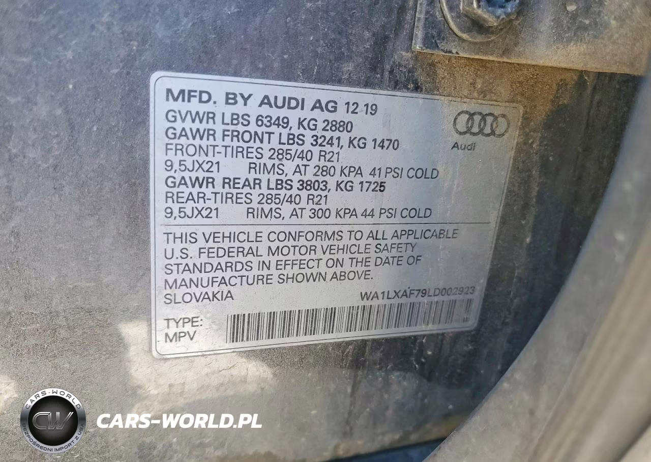 2020 Audi Q7 Premium Plus VIN:WA1LXAF79LD002923 - 13