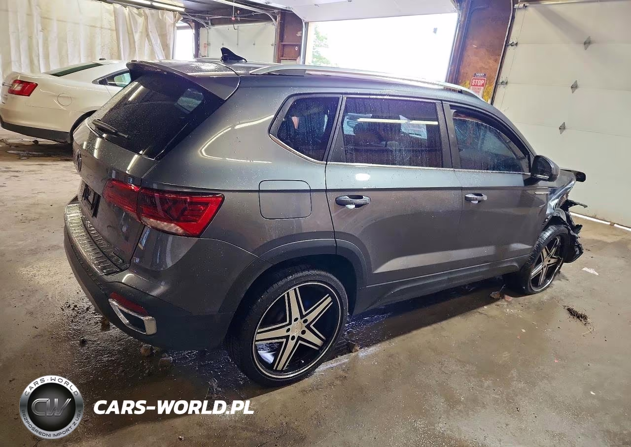 2022 Volkswagen Taos Se VIN:3VVWX7B25NM044241 - 3