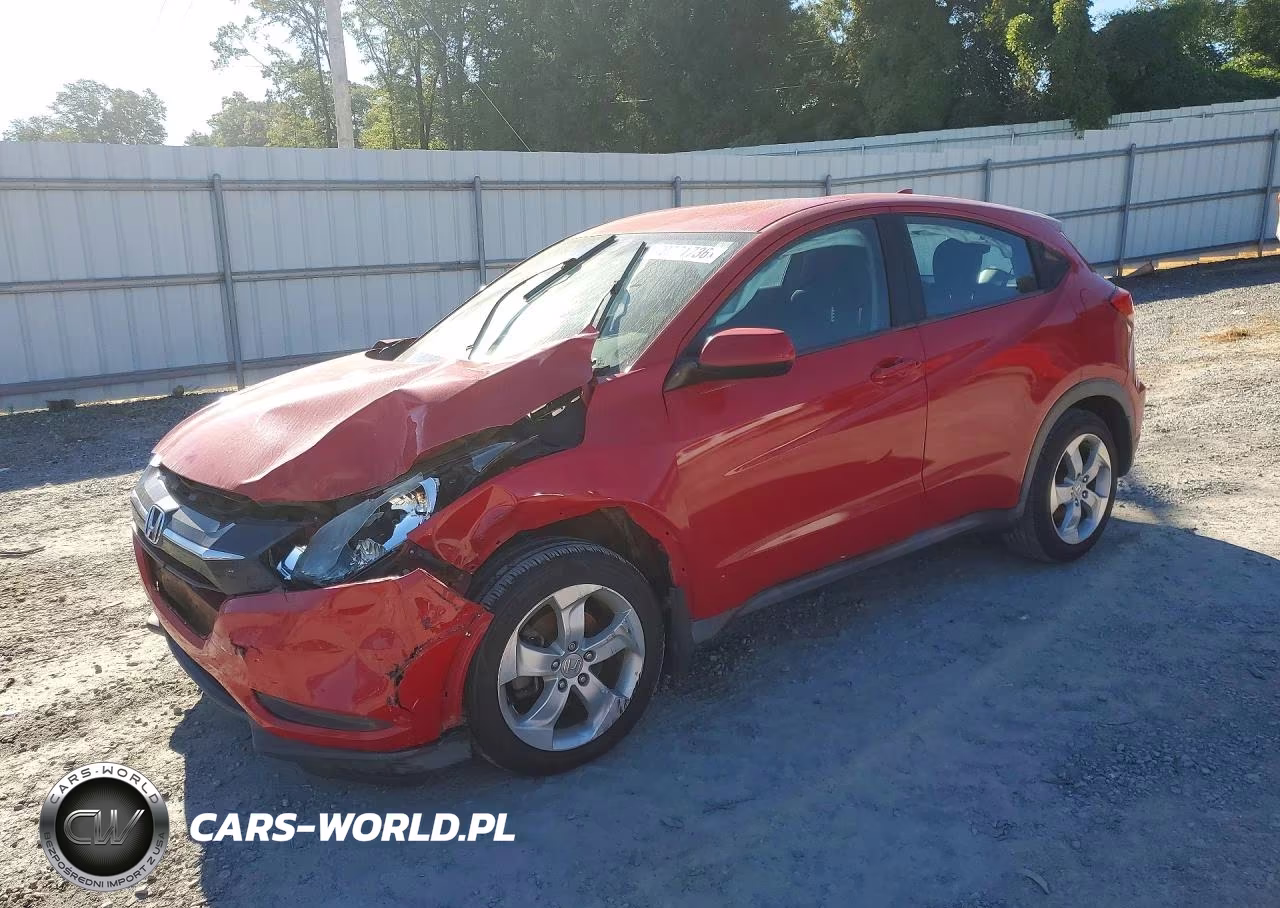 2016 Honda Hr-V Lx VIN:3CZRU5H31GM717807 - 1