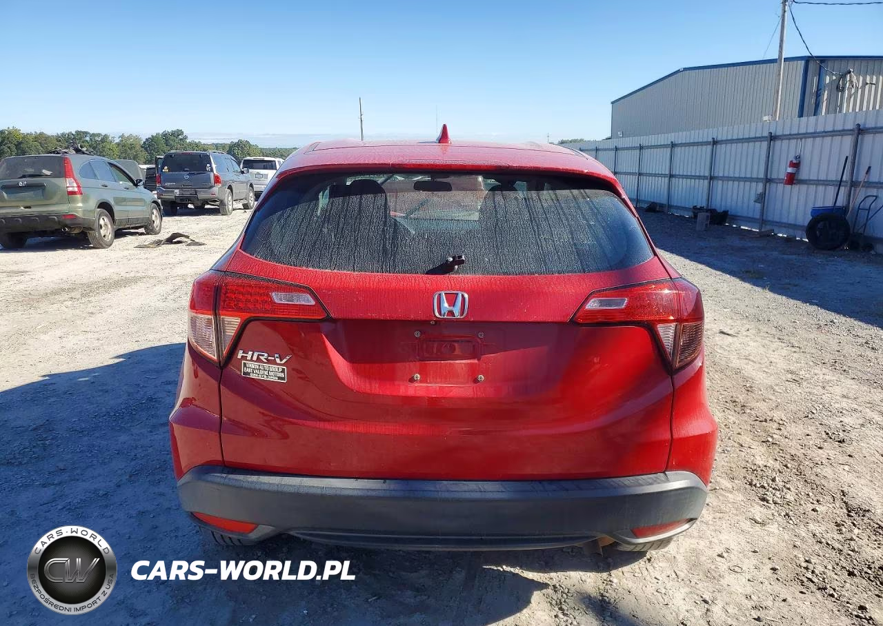 2016 Honda Hr-V Lx VIN:3CZRU5H31GM717807 - 6