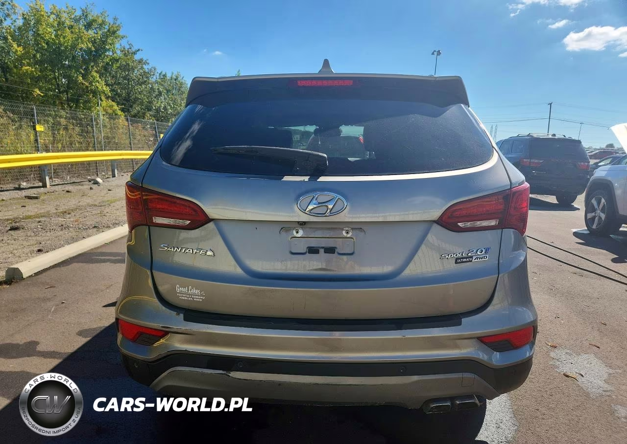 2017 Hyundai Santa Fe Sport 2.0T Ultimate VIN:5XYZWDLA1HG426223 - 6