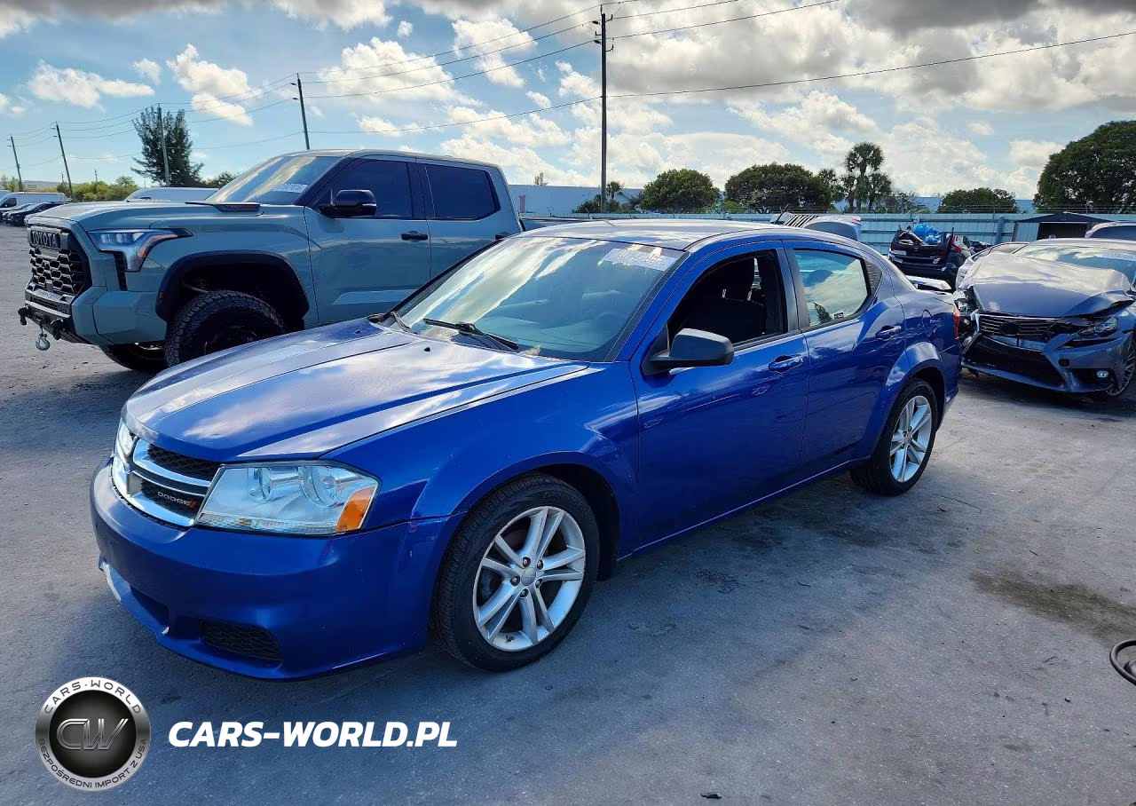 2013 Dodge Avenger Se – zdjęcie 1 z 12