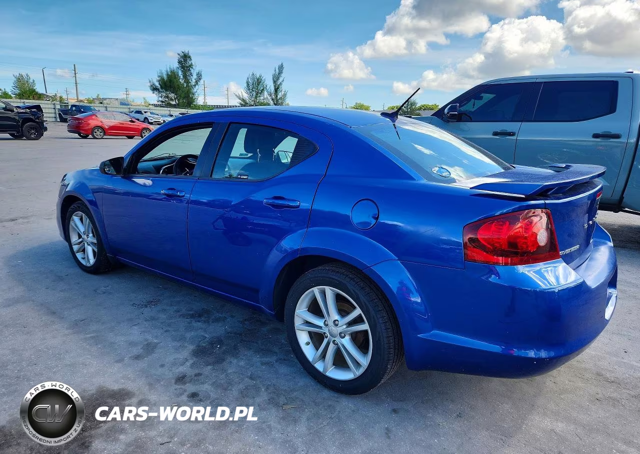 2013 Dodge Avenger Se VIN:1C3CDZAG4DN594137 - 2