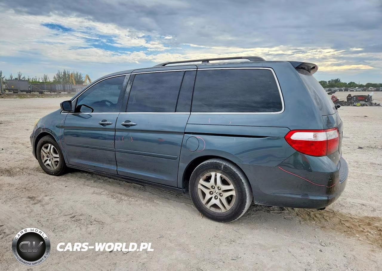 2005 Honda Odyssey Exl VIN:5FNRL38625B416021 - 2