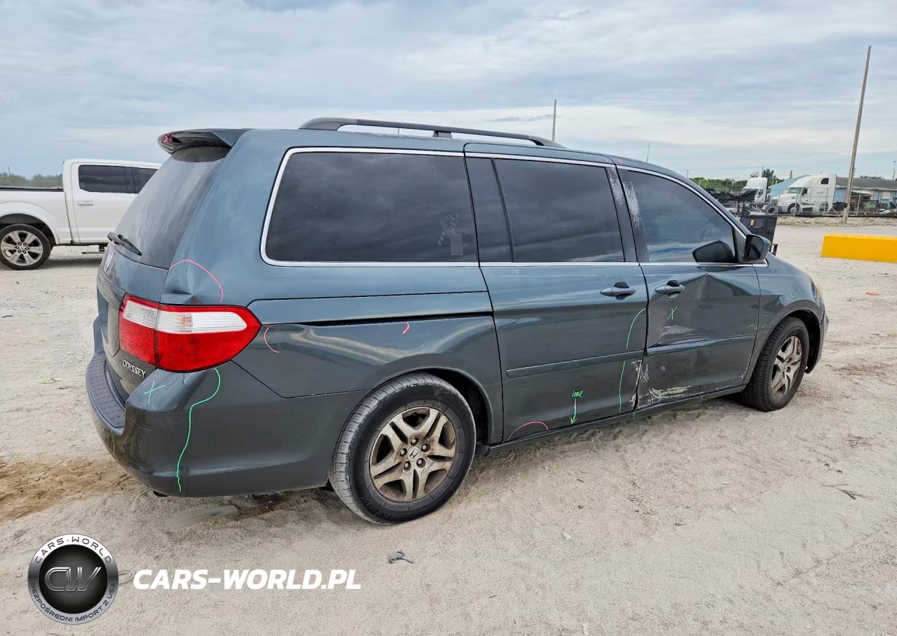 2005 Honda Odyssey Exl VIN:5FNRL38625B416021 - 3