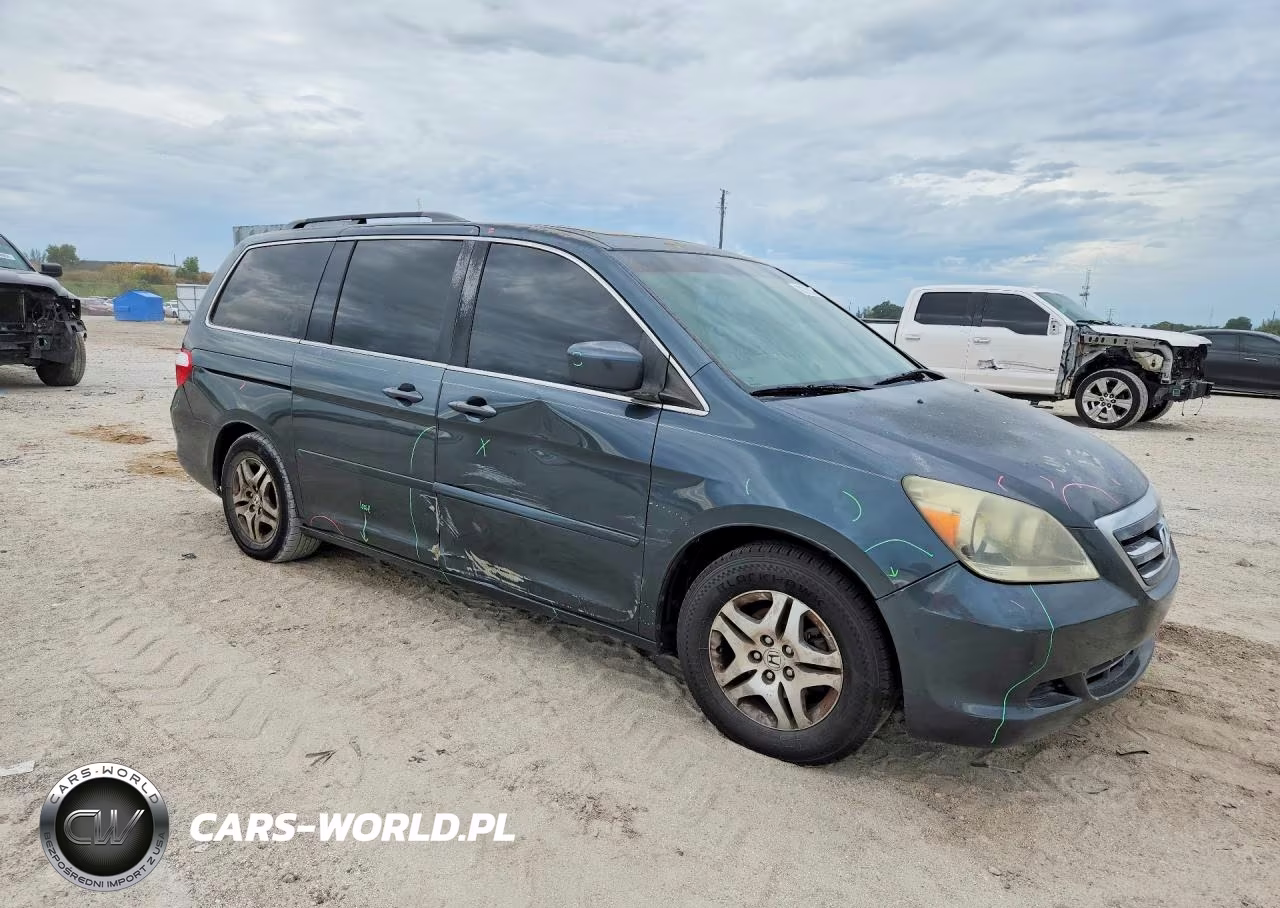 2005 Honda Odyssey Exl VIN:5FNRL38625B416021 - 4