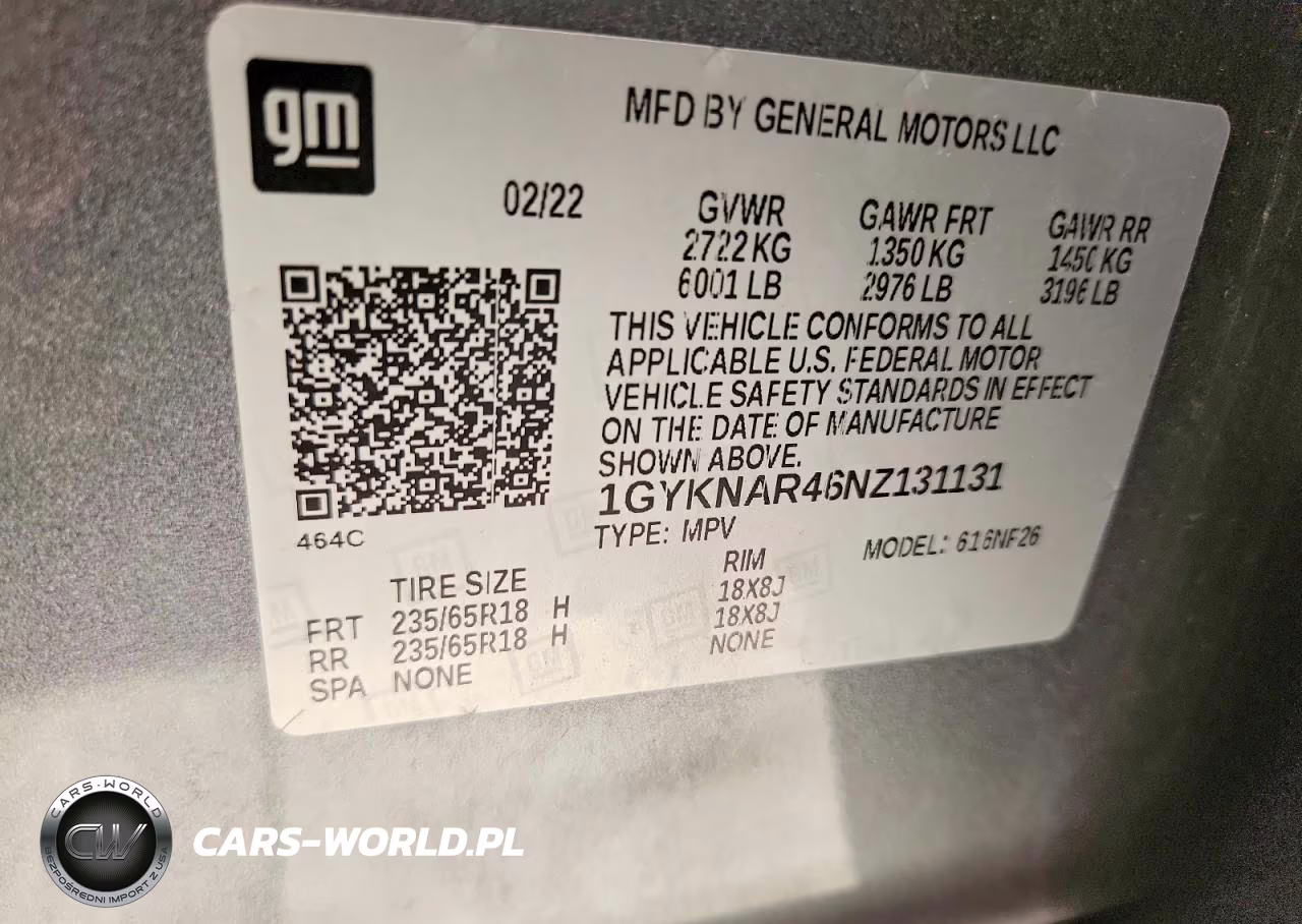 2022 Cadillac Xt5 Luxury VIN:1GYKNAR46NZ131131 - 13