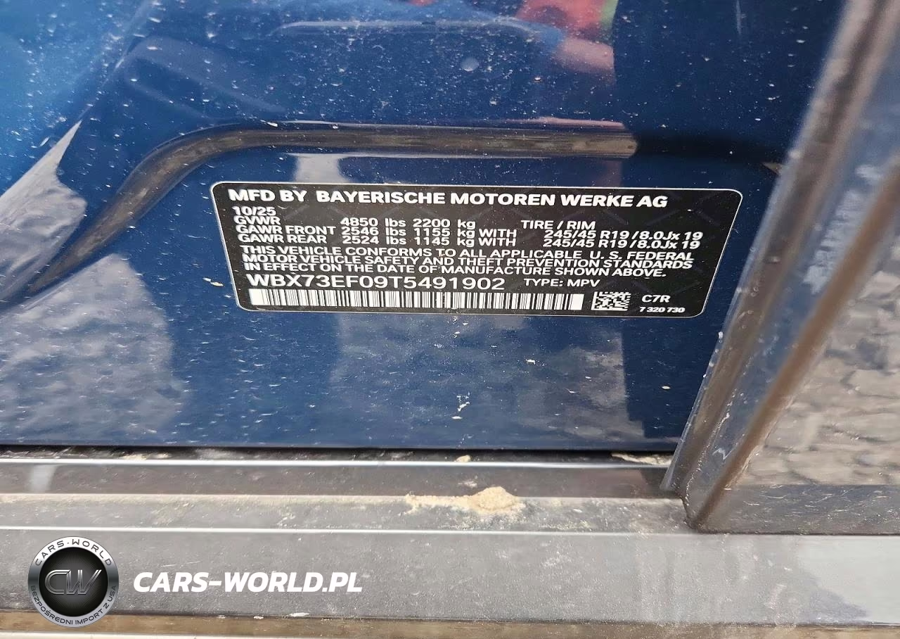 2026 BMW X1 xDrive28I VIN:WBX73EF09T5491902 - 12