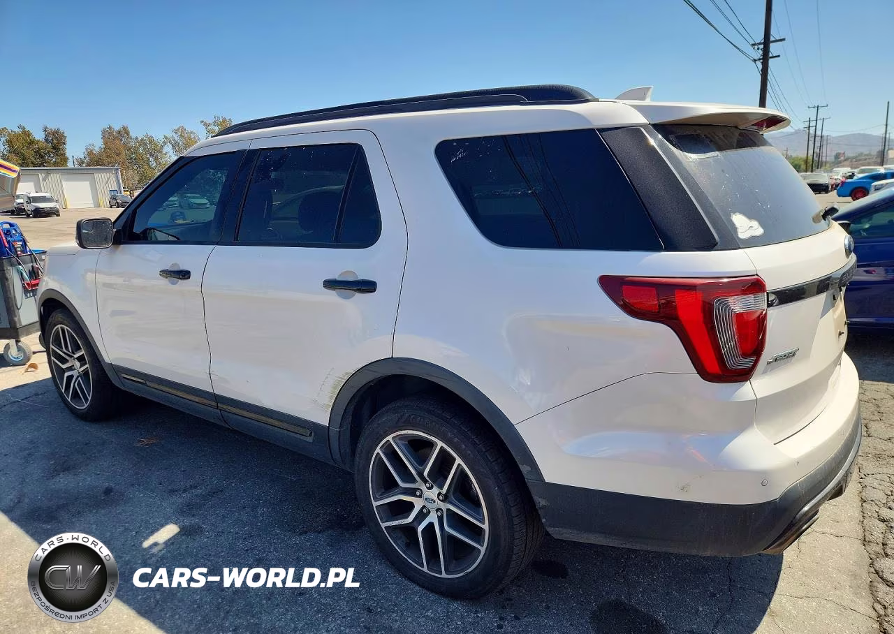 2017 Ford Explorer Sport VIN:1FM5K8GT6HGD90101 - 2