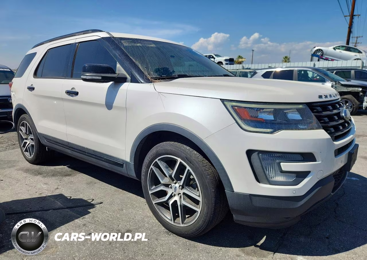 2017 Ford Explorer Sport VIN:1FM5K8GT6HGD90101 - 4