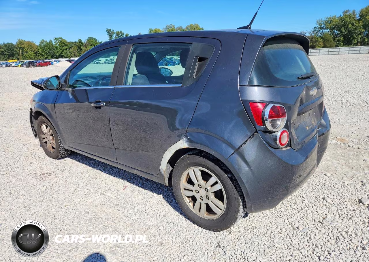 2013 Chevrolet Sonic Lt VIN:1G1JC6SH0D4114945 - 2