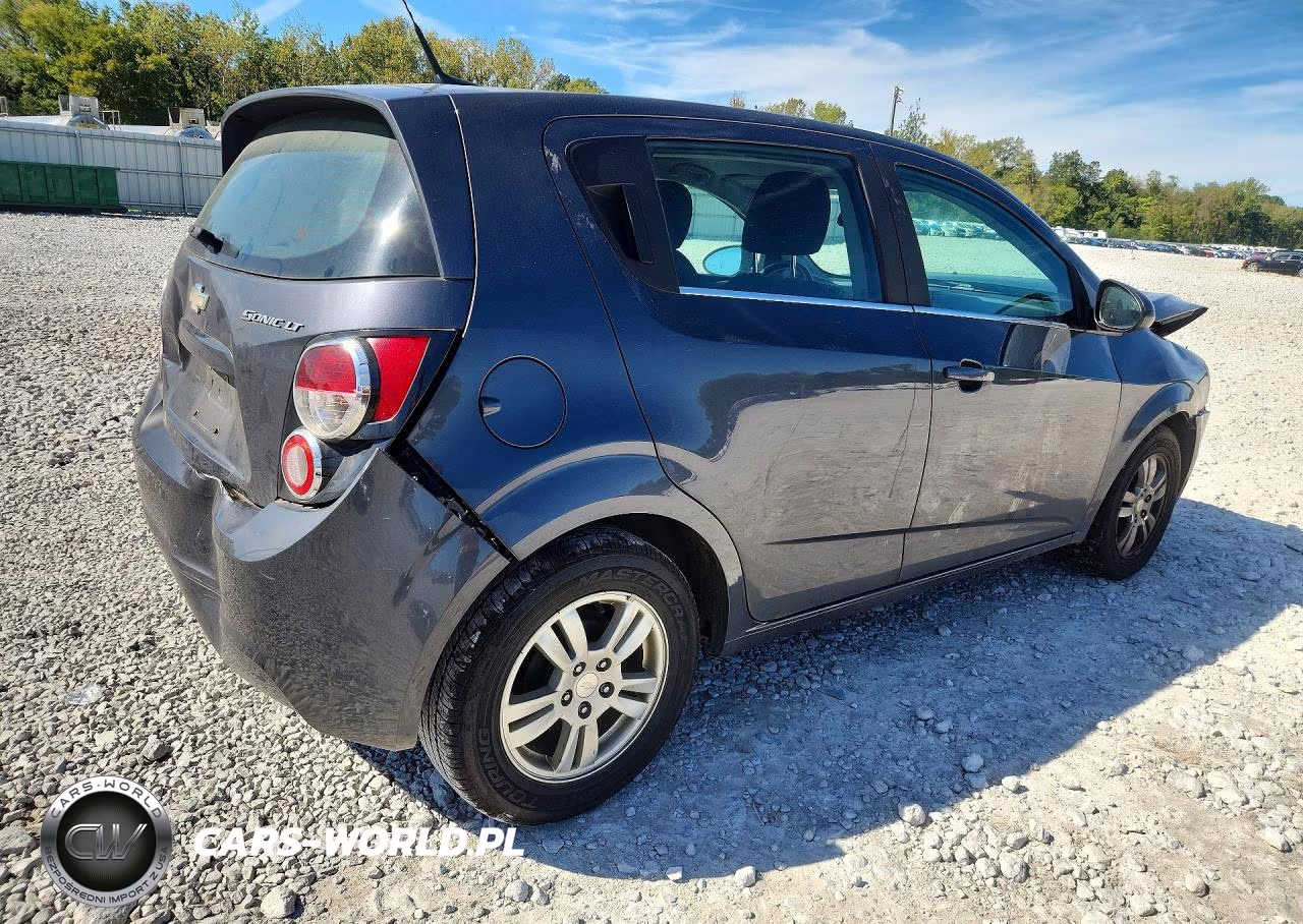 2013 Chevrolet Sonic Lt VIN:1G1JC6SH0D4114945 - 3