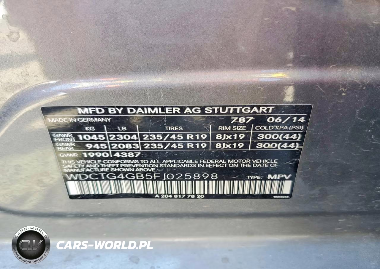 2015 Mercedes-Benz Gla 250 4Matic VIN:WDCTG4GB5FJ025898 - 12