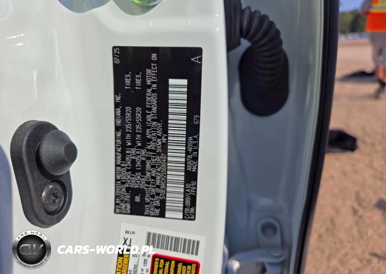 2025 Toyota Highlander Hybrid Platinum VIN:5TDEBRCH2SS680487 - 12