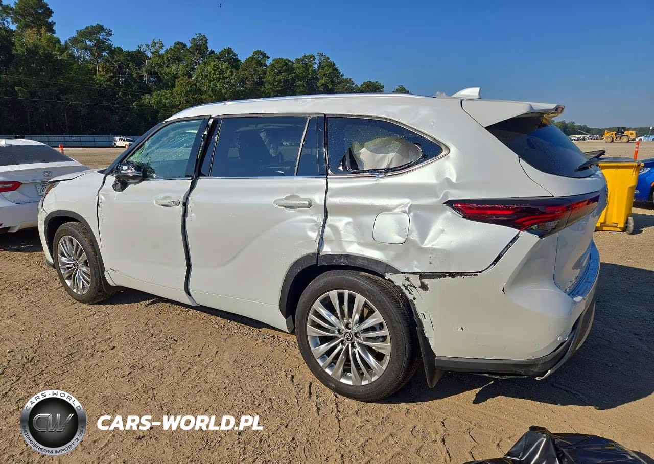 2025 Toyota Highlander Hybrid Platinum VIN:5TDEBRCH2SS680487 - 2