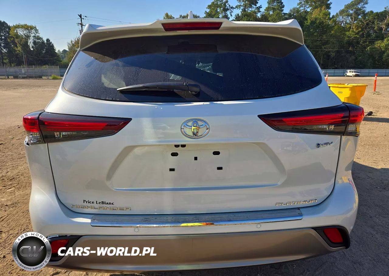 2025 Toyota Highlander Hybrid Platinum VIN:5TDEBRCH2SS680487 - 6