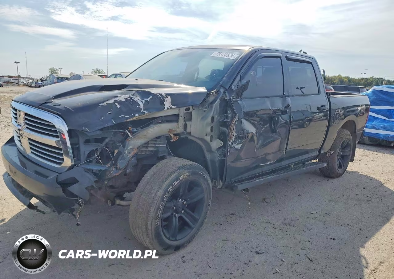 2018 Ram 1500 Sport VIN:1C6RR7MT5JS167185 - 1
