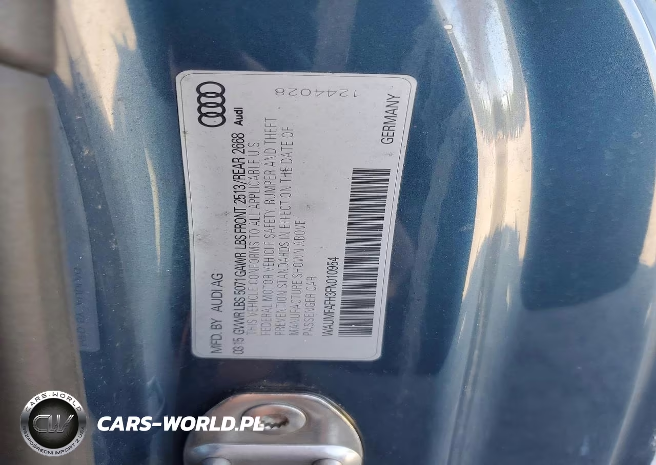 2015 Audi A5 Premium Plus VIN:WAUMFAFH3FN010954 - 12