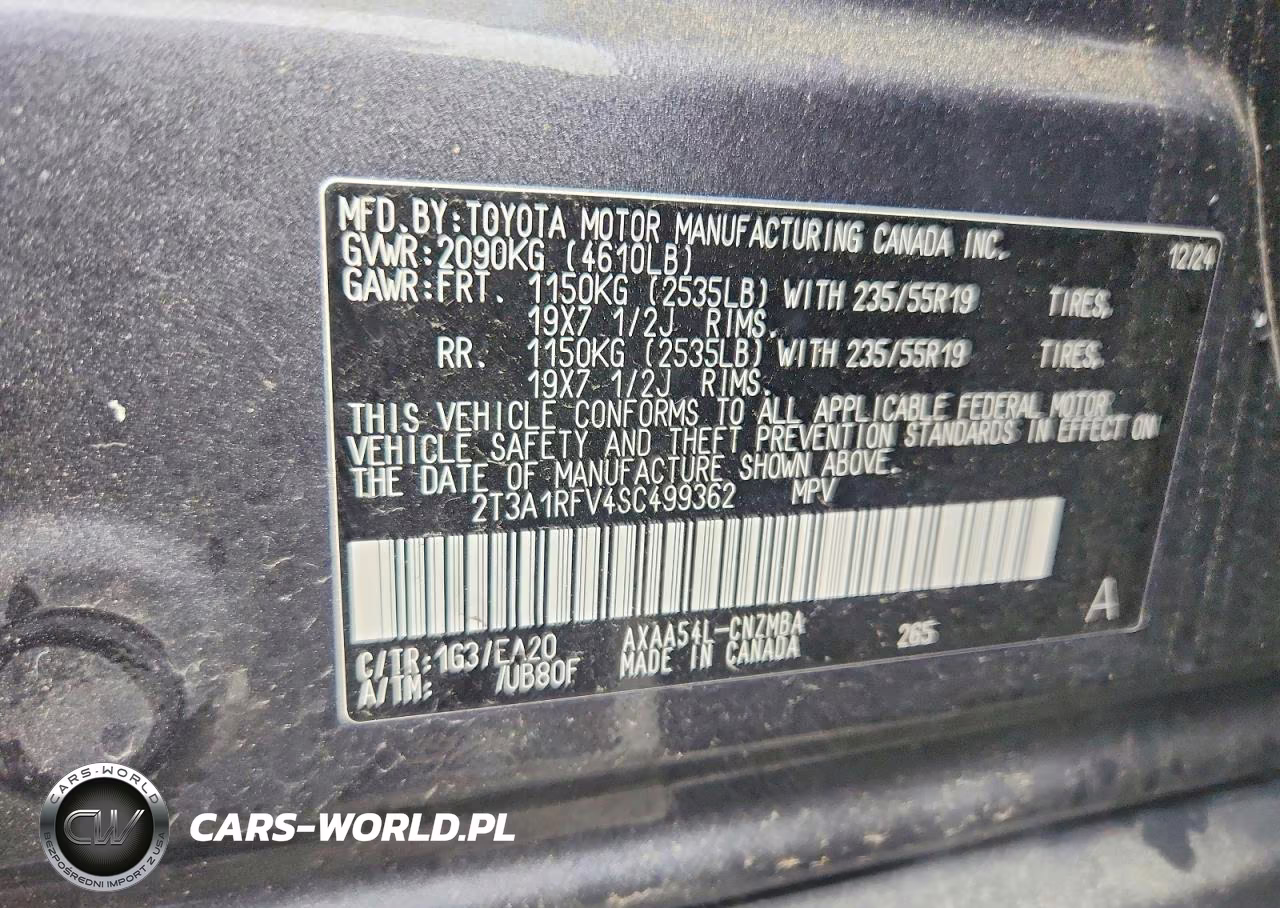 2025 Toyota Rav4 Xle Premium VIN:2T3A1RFV4SC499362 - 13